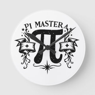 Pi Master Round Clock