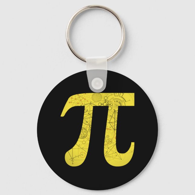 Pi - Math Symbols Keychain (Front)