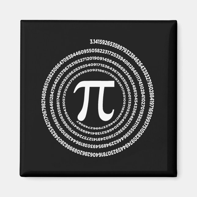 Pi Mathematics Pi Maths Magnet (Front)