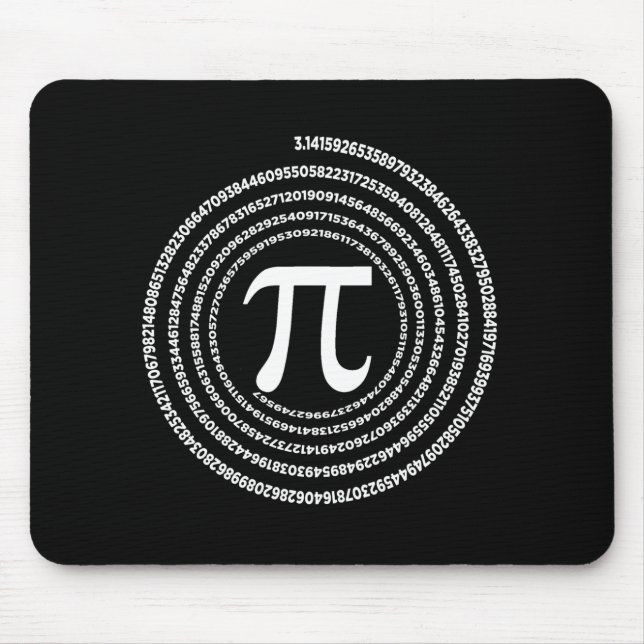 Pi Mathematics Pi Maths Mouse Pad (Front)