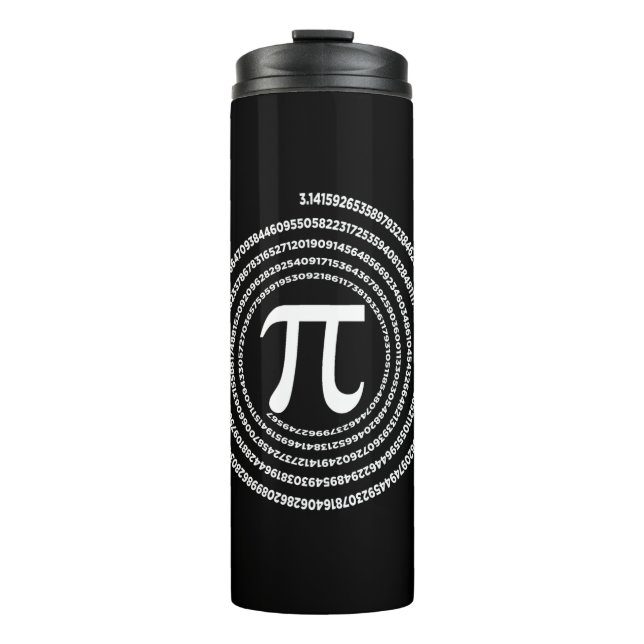 Pi Mathematics Pi Maths Thermal Tumbler (Front)