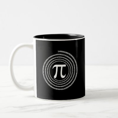 Pi Mathematics Pi Maths Two-Tone Coffee Mug