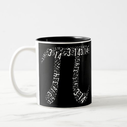 Pi Maths Nerd Two_Tone Coffee Mug
