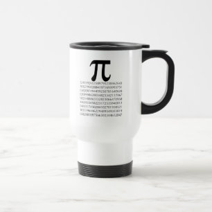 pi  maths travel mug