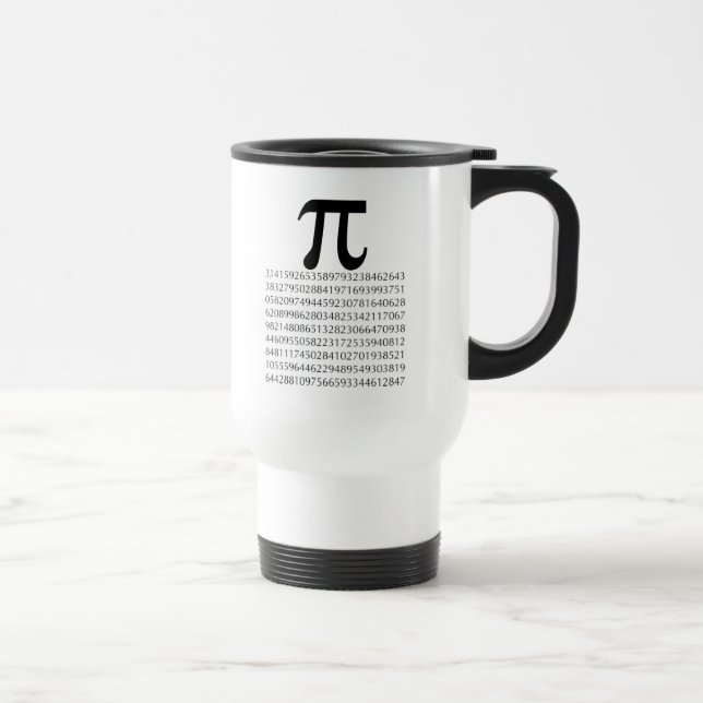 pi  maths travel mug (Right)