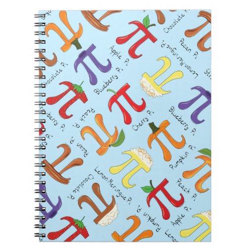 Pi Menu Cute Math Pi Day Notebook