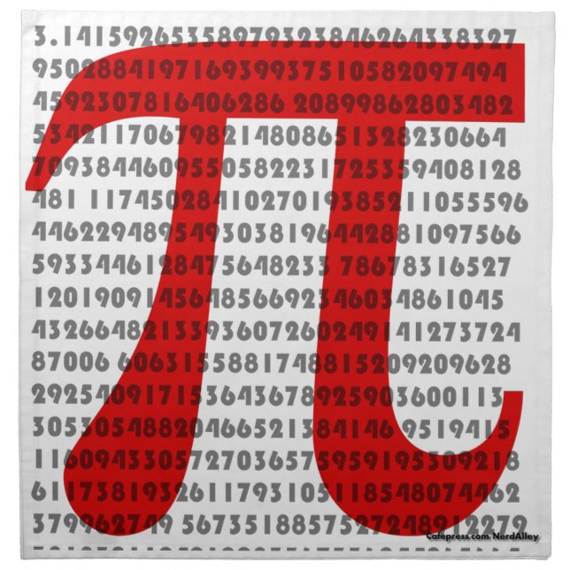 pi napkin (Front)