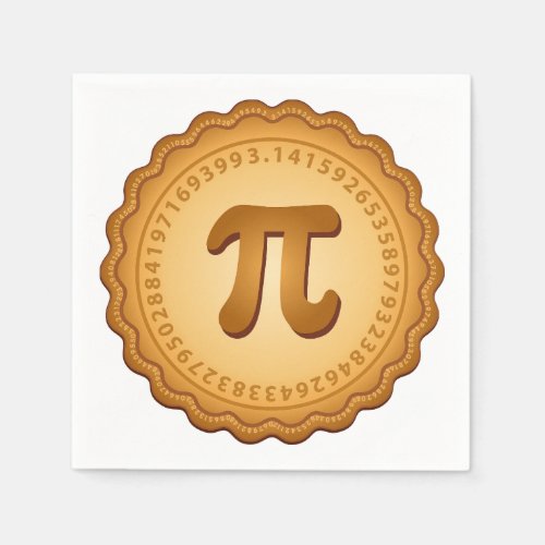 Pi Napkins for Messy Pie Eaters