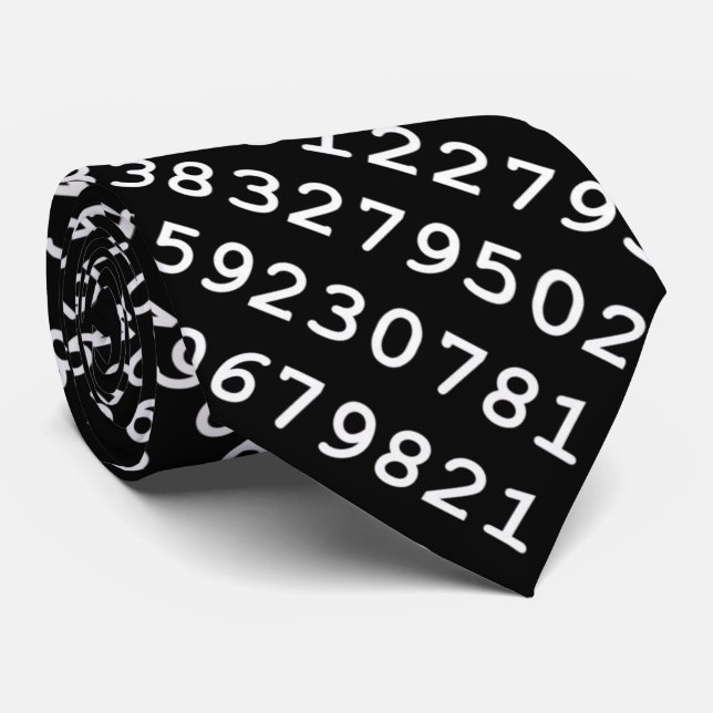 Pi... Neck Tie (Rolled)