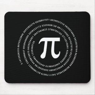 Pi Number Design Mouse Pad
