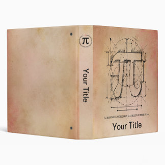Pi Number Drawing Binder