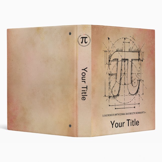Pi Number Drawing Binder (Background)