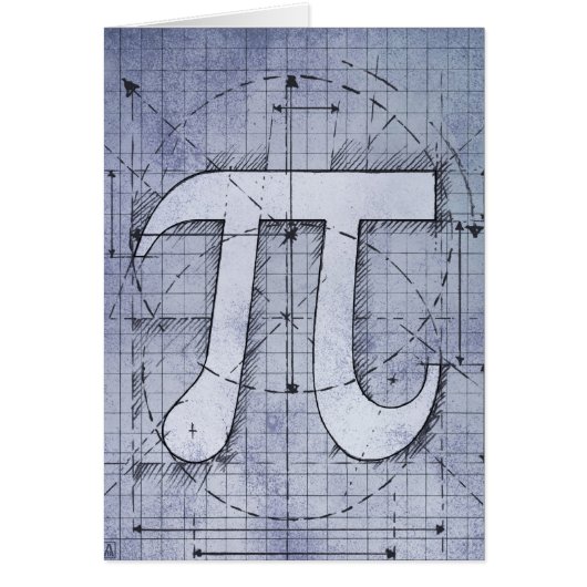 Pi Number Drawing Cards (Front)