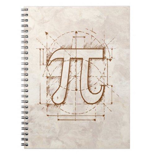 Pi Number Drawing Notebook