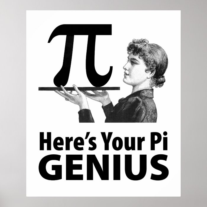 Pi Number Humor Posters