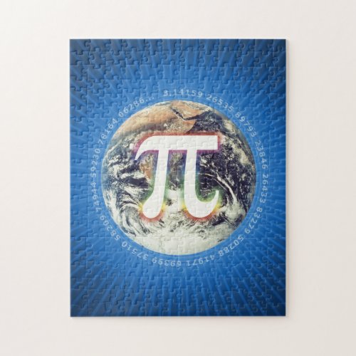 Pi Number on Earth  Puzzle
