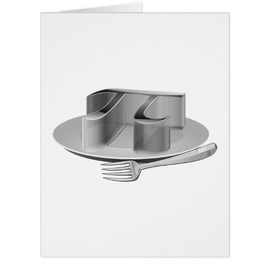 Pi on a Silver Platter Cards (Front)