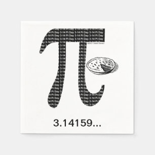 Pi One Pie Napkins