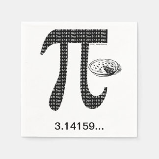 Pi One Pie Napkins