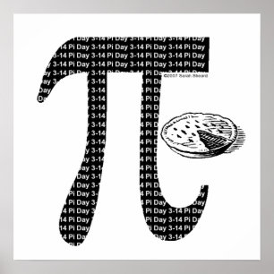 Pi One Pie Poster