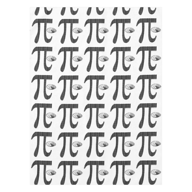 Pi One Pie Tablecloth (Front)