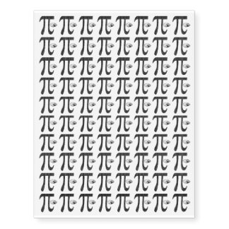 Pi One Pie Temporary Tattoos
