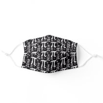 Pi Pattern Adult Cloth Face Mask