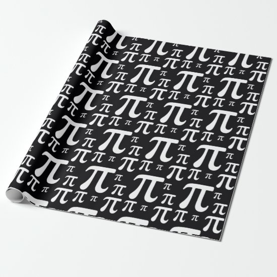 Pi Pattern Wrapping Paper
