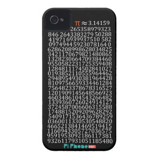 Pi Phone 4 in black Case-Mate iPhone 4 Cases