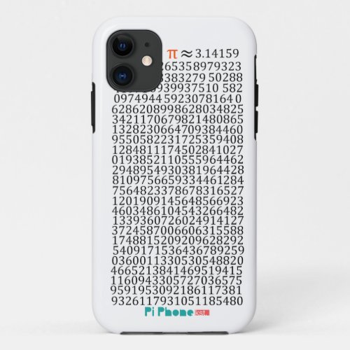 Pi Phone 5 iPhone 11 Case