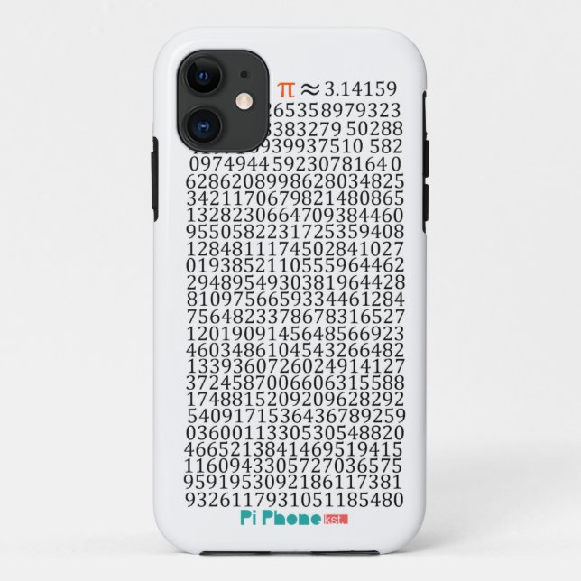 Pi Phone 5 Case-Mate iPhone Case (Back)
