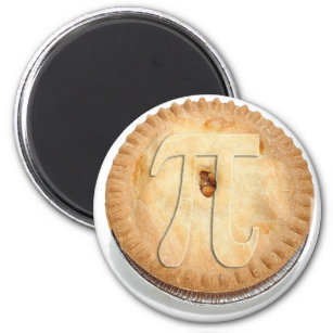 PI PIE CRUST! Cutie Pie - Celebrate Pi Day! π Magnet