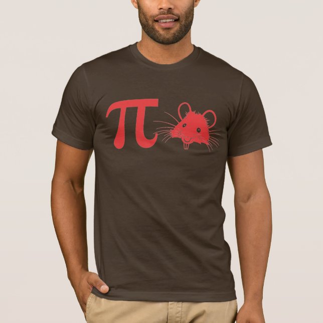 Pi Rat (Pirate) T-Shirt (Front)