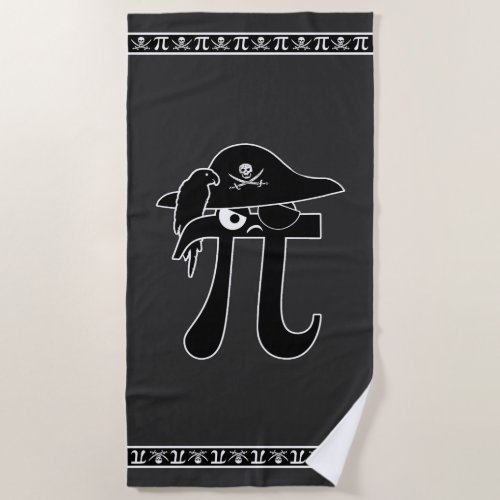 Pi_Rate Beach Towel