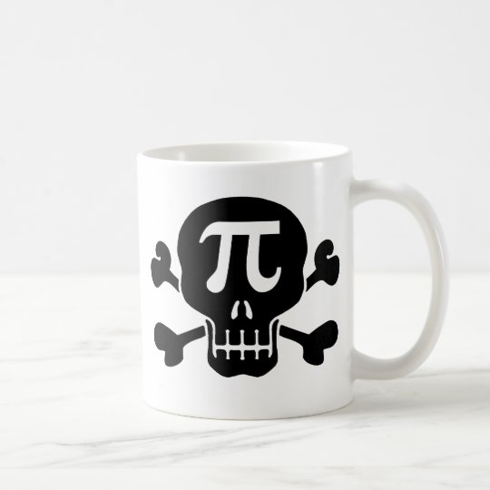 Pi rate coffee mug