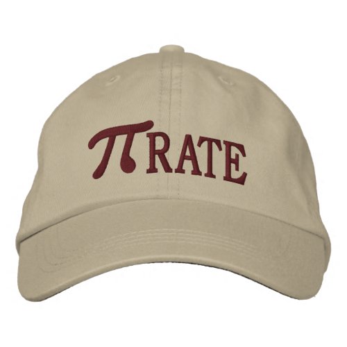 Pi RATE Embroidered Baseball Cap