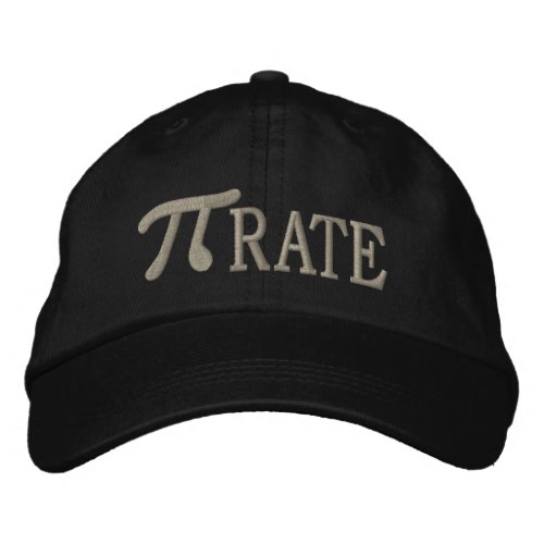 Pi RATE Embroidered Baseball Cap