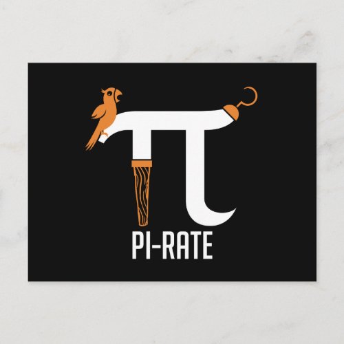 Pi_Rate Symbol Postcard