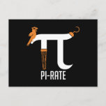 Pi-Rate Symbol Postcard<br><div class="desc">I know we are funny with our Pi puns!!</div>