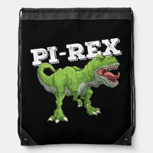 Pi Rex Day Dinosaur Math Mathematics Drawstring Bag