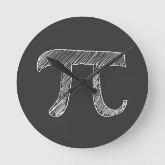 Pi Round Clock