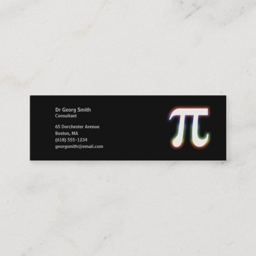 Pi - Scientist Business Card
