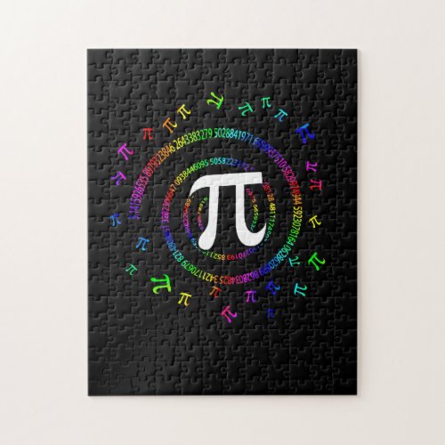 Pi Spiral Novelty Jigsaw Puzzle