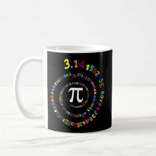 Pi Spiral Pi Day Coffee Mug