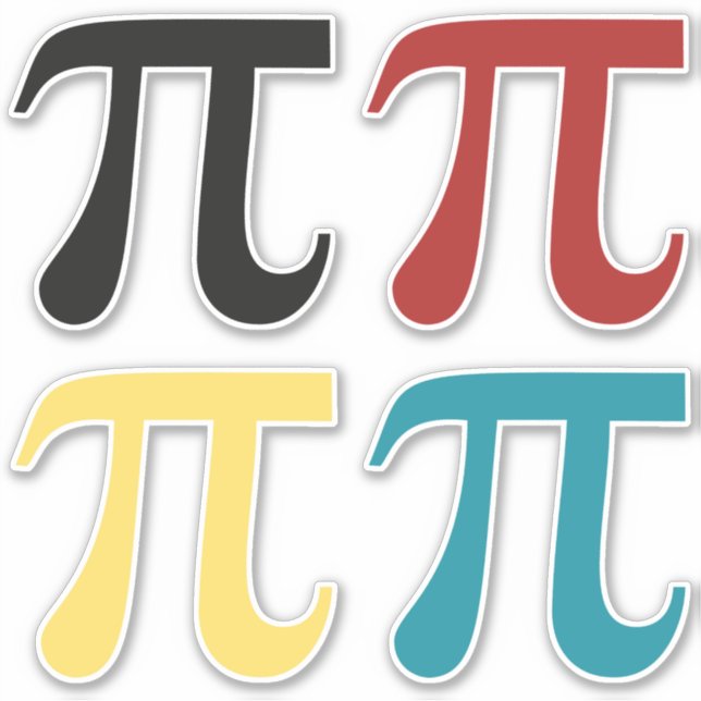 Pi stickers (Front)