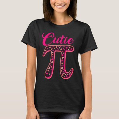 Pi Symbol  Cutie Pie National Pi Day  Teacher T-Shirt