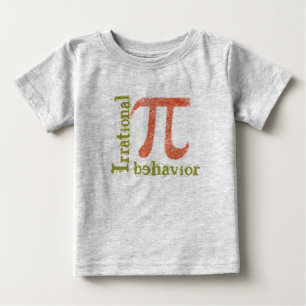 Pi Symbol Irrational Behavior Infant's T shirt