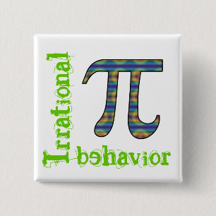 Pi Symbol Irrational Behavior Pin