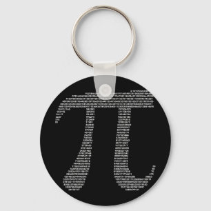 Pi Symbol Keychain