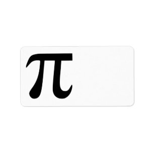 Pi Symbol Label